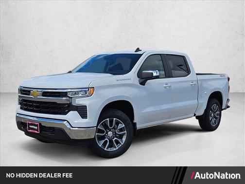 Summit White 2026 Chevrolet Silverado 1500 LT