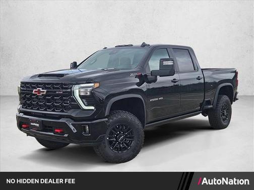 Black 2026 Chevrolet Silverado 2500 Crew Cab, Standard Bed, XR2, 4WD
