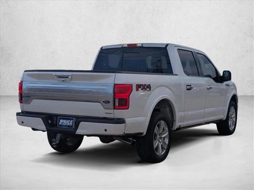WHITE PLATINUM METALLIC TC 2019 Ford F-150 Platinum