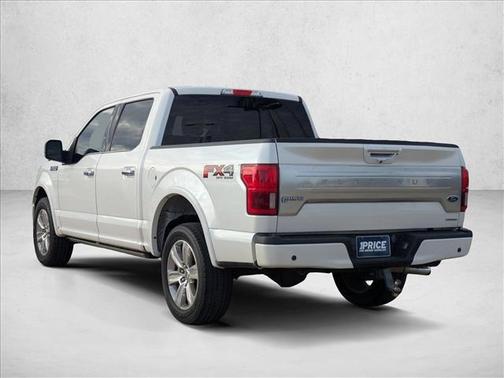 WHITE PLATINUM METALLIC TC 2019 Ford F-150 Platinum