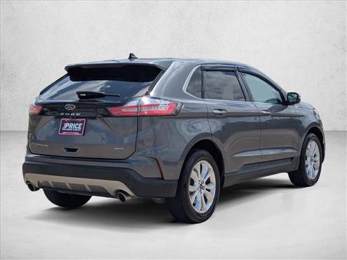 Carbonized Gray Metallic 2022 Ford Edge Titanium