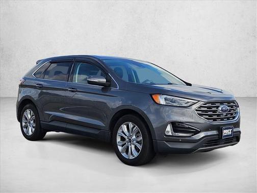 Carbonized Gray Metallic 2022 Ford Edge Titanium