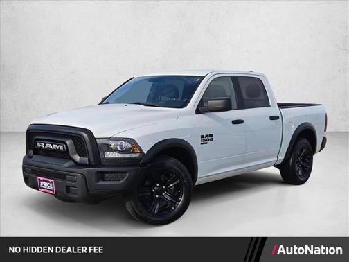 Bright White Clearcoat 2024 RAM 1500 Classic Warlock Crew Cab 4x2 5'7' Box
