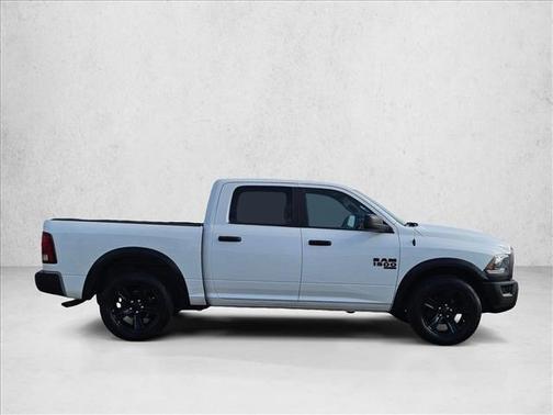 Bright White Clearcoat 2024 RAM 1500 Classic Warlock Crew Cab 4x2 5'7' Box