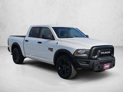 Bright White Clearcoat 2024 RAM 1500 Classic Warlock Crew Cab 4x2 5'7' Box