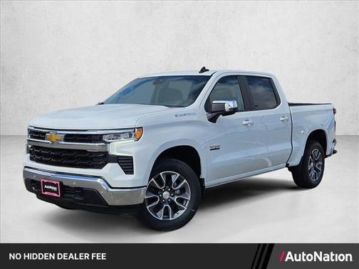 Summit White 2026 Chevrolet Silverado 1500 LT