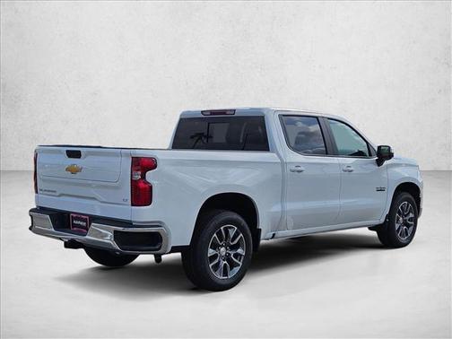 Summit White 2026 Chevrolet Silverado 1500 LT