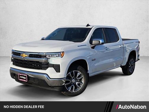 Summit White 2026 Chevrolet Silverado 1500 LT