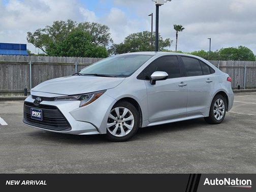 Classic Silver Metal 2024 Toyota Corolla LE