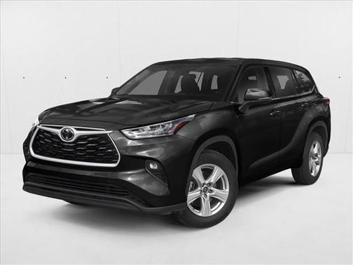 Midnight Black Metallic 2022 Toyota Highlander LE