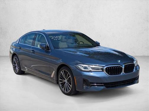 Arctic Race Blue Metallic 2023 BMW 530 i
