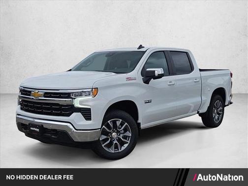 Summit White 2026 Chevrolet Silverado 1500 LT