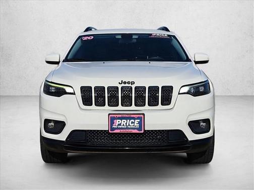 Bright White Clearcoat 2020 Jeep Cherokee Altitude