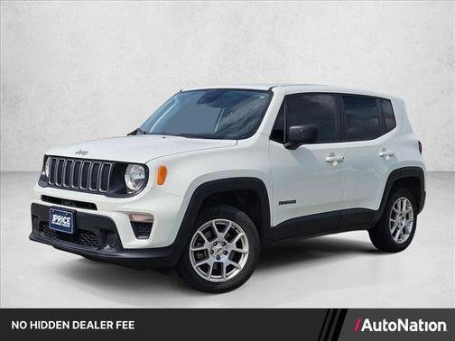 Alpine White Clearcoat 2023 Jeep Renegade Latitude