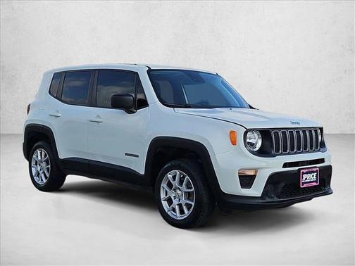 Alpine White Clearcoat 2023 Jeep Renegade Latitude