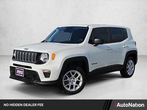 Alpine White Clearcoat 2023 Jeep Renegade Latitude