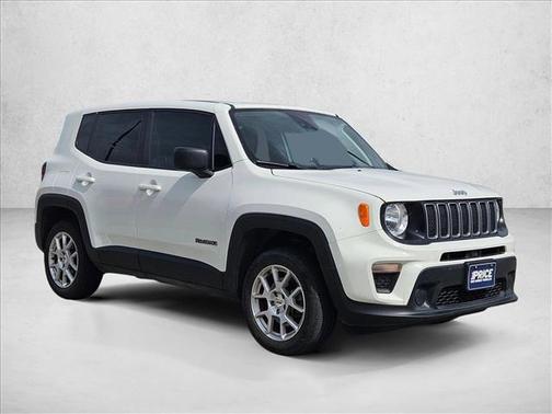 Alpine White Clearcoat 2023 Jeep Renegade Latitude