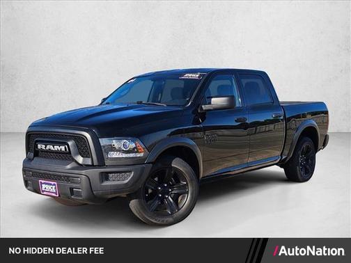 Diamond Black Crystal Pearlcoat 2024 RAM 1500 Classic Warlock Crew Cab 4x2 5'7' Box