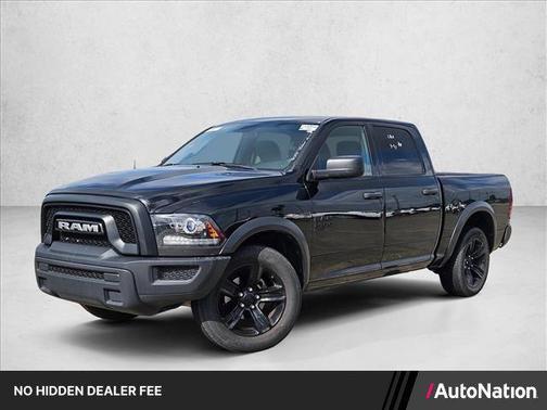 Diamond Black Crystal Pearlcoat 2024 RAM 1500 Classic Warlock Crew Cab 4x2 5'7' Box