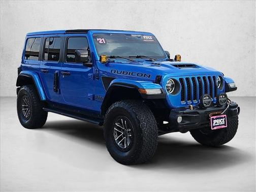 Hydro Blue Pearlcoat 2021 Jeep Wrangler Unlimited Rubicon 392