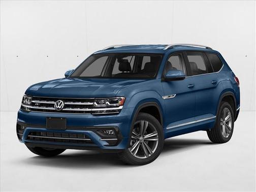 Tourmaline Blue Metallic 2019 Volkswagen Atlas 3.6L SEL