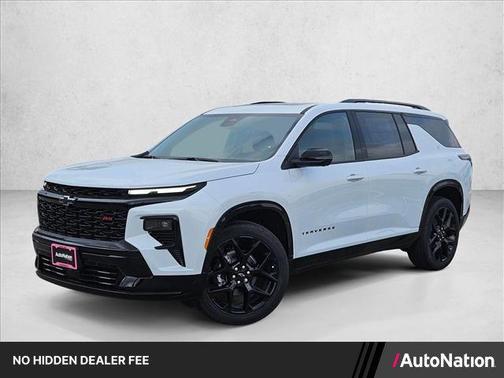 Polar White Tricoat 2026 Chevrolet Traverse RS