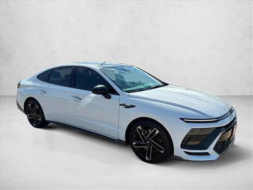 Serenity White 2024 Hyundai SONATA N Line