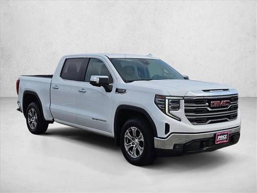 Summit White 2024 GMC Sierra 1500 SLT