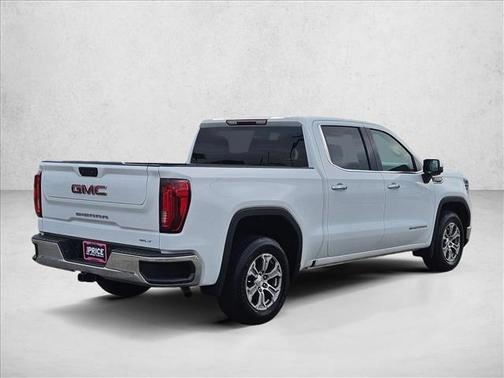 Summit White 2024 GMC Sierra 1500 SLT