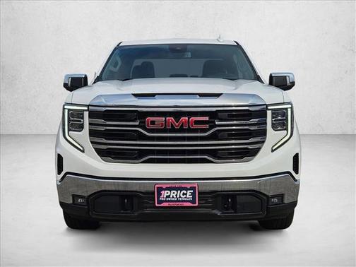 Summit White 2024 GMC Sierra 1500 SLT