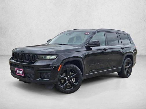 Diamond Black Crystal Pearlcoat 2021 Jeep Grand Cherokee L Altitude