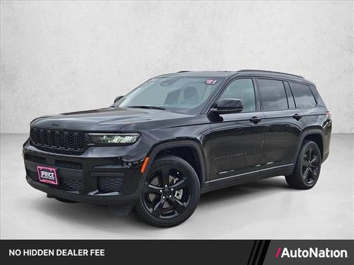 Diamond Black Crystal Pearlcoat 2021 Jeep Grand Cherokee L Altitude
