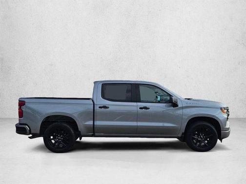 Sterling Gray Metallic 2024 Chevrolet Silverado 1500 Custom