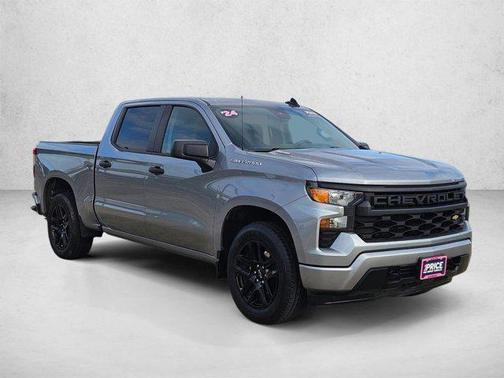Sterling Gray Metallic 2024 Chevrolet Silverado 1500 Custom