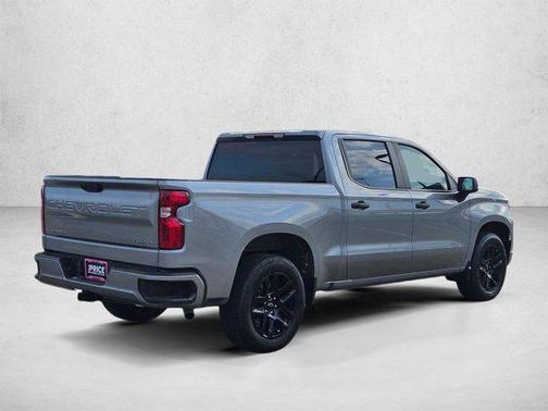 Sterling Gray Metallic 2024 Chevrolet Silverado 1500 Custom