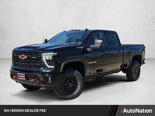 Black 2026 Chevrolet Silverado 2500 Crew Cab, Standard Bed, XR2, 4WD