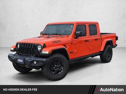 Punkn Metallic Clearcoat 2023 Jeep Gladiator Willys 4x4