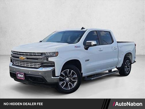 Summit White 2020 Chevrolet Silverado 1500 LT