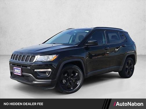 Diamond Black Crystal Pearlcoat 2019 Jeep Compass Latitude