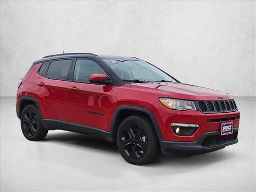 Redline Pearlcoat 2021 Jeep Compass Latitude