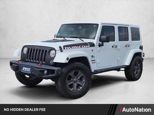 Bright White Clearcoat 2017 Jeep Wrangler Unlimited Rubicon