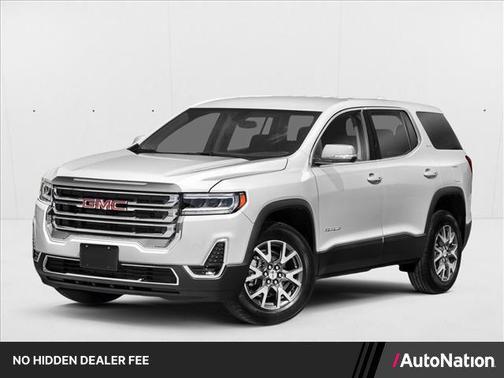 Summit White 2021 GMC Acadia FWD SLE