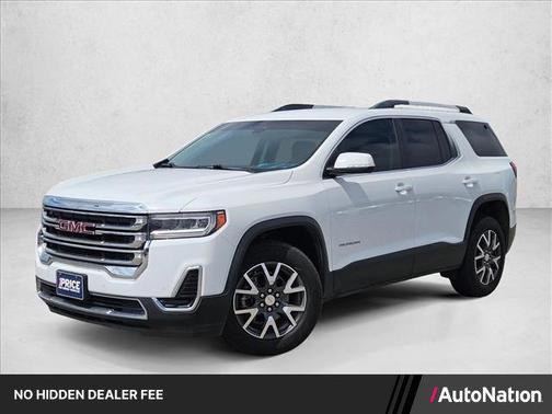 Summit White 2021 GMC Acadia FWD SLE