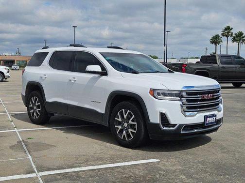 Summit White 2021 GMC Acadia FWD SLE