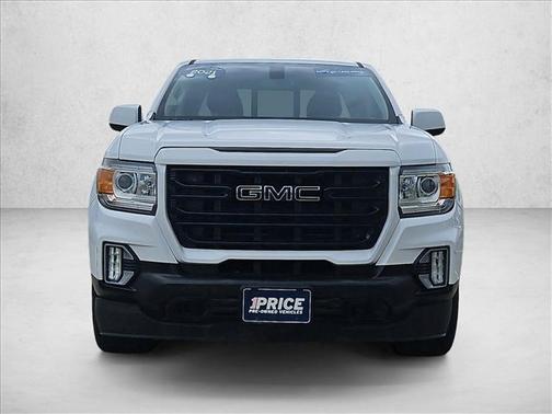 Summit White 2021 GMC Canyon Elevation