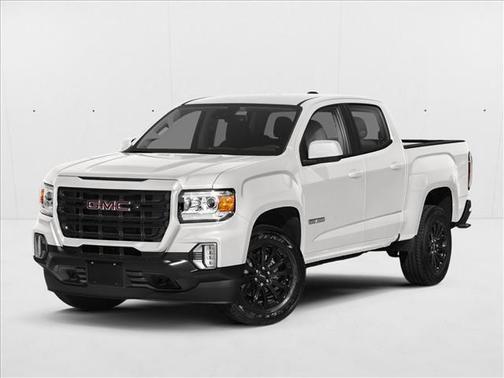 Summit White 2021 GMC Canyon Elevation