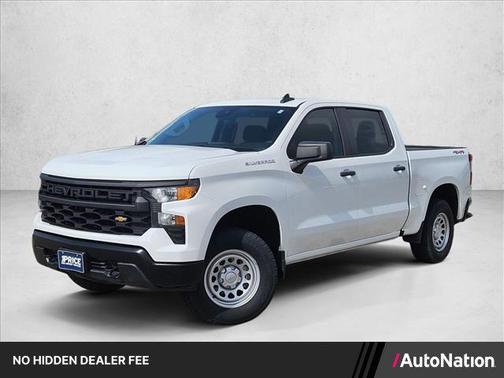 Summit White 2024 Chevrolet Silverado 1500 WT