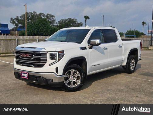 Summit White 2024 GMC Sierra 1500 SLT