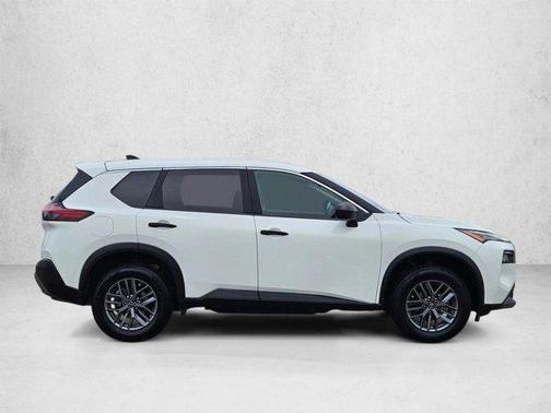 Glacier White 2023 Nissan Rogue S