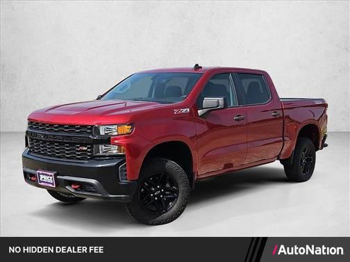 Cherry Red Tintcoat 2021 Chevrolet Silverado 1500 Custom Trail Boss
